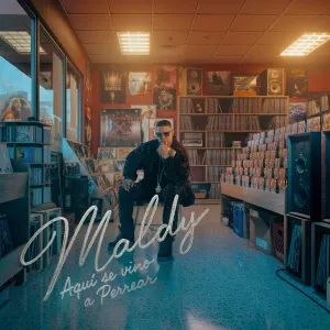 Pochette de Aquí se vino a perrear de Maldy