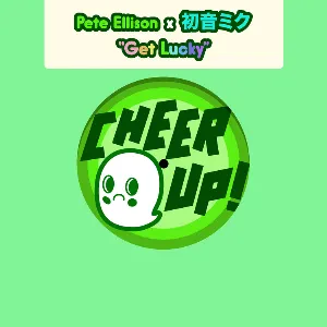 Pochette de Get Lucky de Hatsune Miku