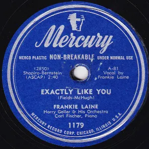 Pochette de Exactly Like You / You're Wonderful de Frankie Laine