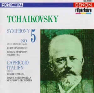 Pochette Tchaikovsky Symphony 5, Capriccio Italien