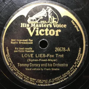 Pochette de Love Lies / The Call of the Canyon de Tommy Dorsey and His Orchestra