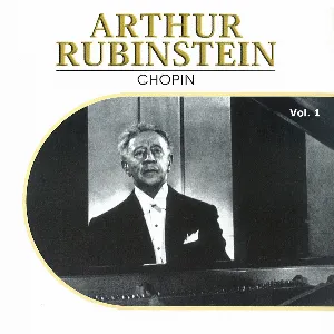 Pochette Arthur Rubinstein, Vol. 1 (1932, 1937)