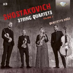 Pochette de String Quartets, Volume 3 de Dmitri Shostakovich