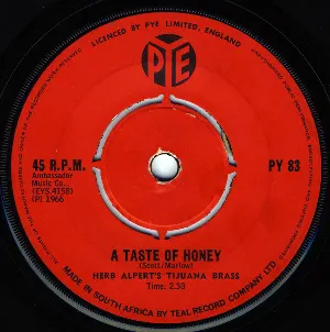 Pochette de A Taste of Honey / Spanish Flea de Herb Alpert & the Tijuana Brass