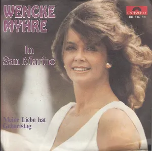 Pochette de In San Marino de Wenche Myhre