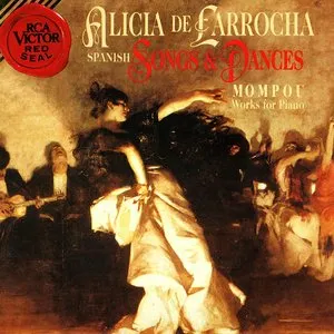 Pochette de Spanish Songs and Dances de Alicia de Larrocha - Federico Mompou