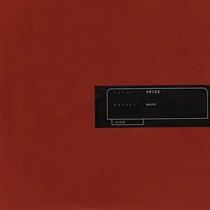 Pochette de Krieg de Brume