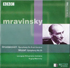 Pochette Shostakovich: Symphony no. 8 / Mozart: Symphony no. 33