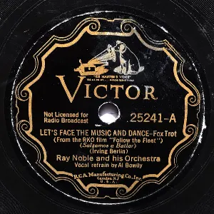 Pochette de Let's Face the Music and Dance / Let Yourself Go de Ray Noble and His Orchestra