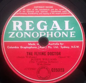 Pochette de The Flying Doctor / A Mother as Lovely as You de Buddy Williams
