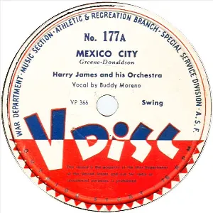 Pochette de Mexico City / Blue Lou / Charmaine de Harry James and His Orchestra
