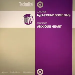 Pochette de N2O (Found Some Gas) / Anxious Heart de Technikal