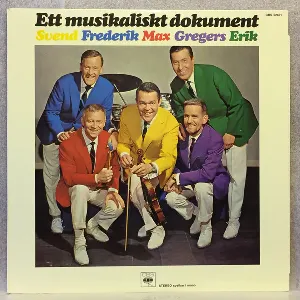 Pochette de Ett musikaliskt dokument de Svend Asmussen