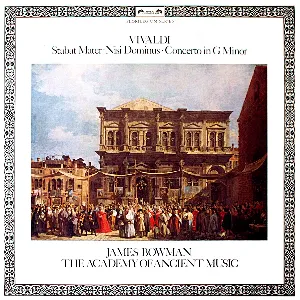 Pochette Stabat Mater / Nisi Dominus / Concerto in G minor