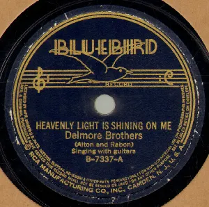Pochette de Heavenly Light Is Shining on Me / Lead Me de The Delmore Brothers