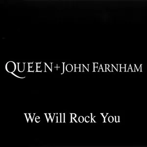 Pochette de We Will Rock You de Queen - John Farnham