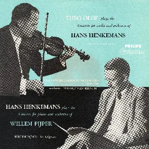 Pochette de Pijper: Piano Concerto / Henkemans: Violin Concerto de Willem Pijper - Koninklijk Concertgebouworkest - Eduard van Beinum