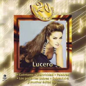 Pochette de 20 kilates musicales de Lucero