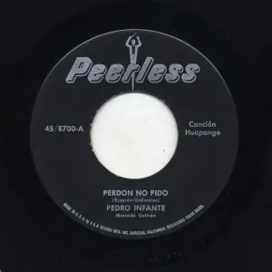 Pochette de Perdón no pido / Por si me olvidas de Pedro Infante