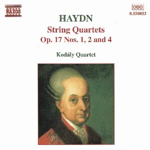 Pochette String Quartets: Op. 17, nos. 1, 2 and 4