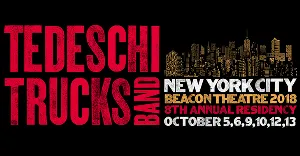 Pochette de 2018-10-10: Beacon Theatre, New York, NY de Tedeschi Trucks Band