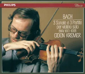 Pochette 3 Sonate e 3 Partite per violino solo BWV 1001–1006