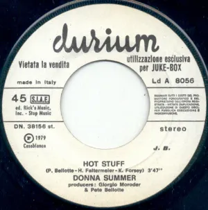 Pochette de Hot Stuff / My Time de Donna Summer