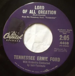Pochette de Lord of All Creation de Tennessee Ernie Ford