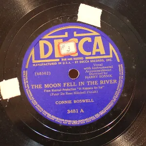 Pochette de The Moon Fell in the River / Somewhere de Connee Boswell