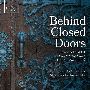 Pochette de Behind Closed Doors: Brescianello, Vol. 1 de Adrian Chandler - La Serenissima