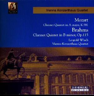 Pochette Mozart: Clarinet Quintet K.581 / Brahms: Clarinet Quintet op.115