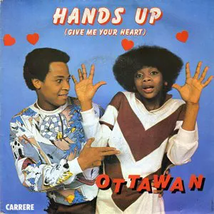 Pochette Hands Up (Give Me Your Heart)