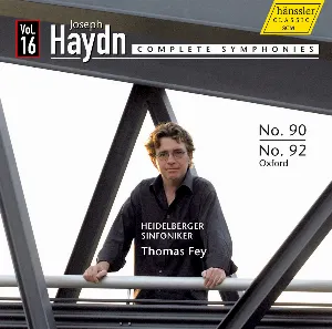 Pochette de Complete Symphonies Volume 16: No. 90 & No. 92 de Heidelberger Sinfoniker - Thomas Fey - Joseph Haydn