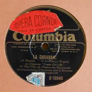 Pochette de La Caravane / Les Artichauts de Georges Milton