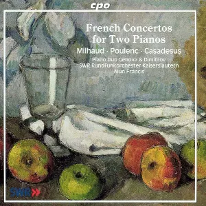 Pochette French Concertos for Two Pianos