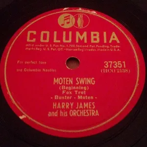 Pochette de Moten Swing (Beginning) / Moten Swing (Conclusion) de Harry James and His Orchestra