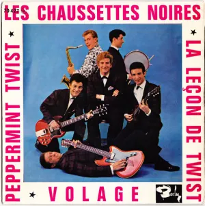 Pochette de La Leçon de twist / Volage / Peppermint Twist de Les Chaussettes Noires