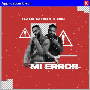 Pochette de Mi error de Eladio Carrión - Zion