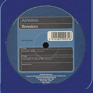 Pochette de Boredom de Airwave