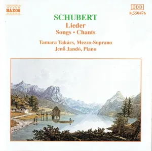 Pochette de Lieder de Jenő Jandó - Franz Schubert