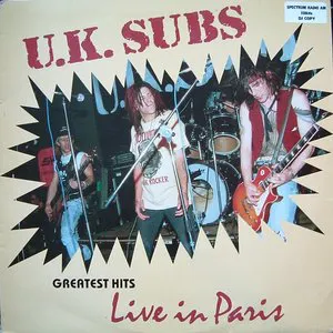 Pochette de Live in Paris de UK Subs