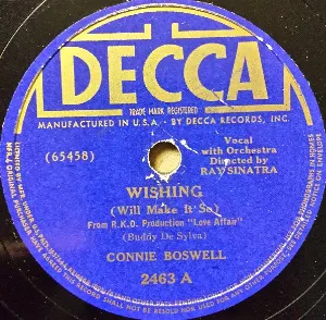 Pochette de Wishing (Will Make It So) / You've Got Me Crying Again de Connee Boswell