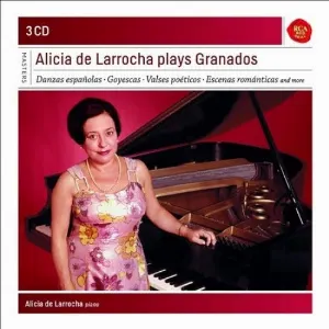 Pochette Alicia de Larrocha Plays Granados