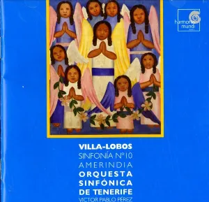 Pochette de Symphony No. 10" Amerindia' de Heitor Villa‐Lobos
