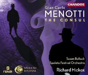 Pochette de The Consul de Richard Hickox - Gian Carlo Menotti