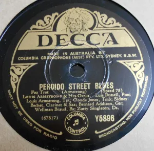 Pochette de Perdido Street Blues / 2:19 Blues de Louis Armstrong & His Orchestra