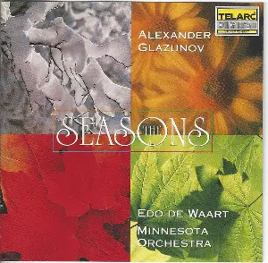 Pochette de The Seasons de Minnesota Orchestra - Alexander Glazunov - Edo de Waart