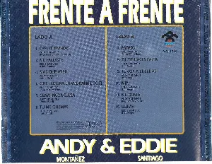 Pochette de Frente a frente de Eddie Santiago - Andy Montañez