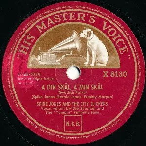 Pochette de A Din Skål, a Min Skål / Lulu Had a Baby de Spike Jones and His City Slickers