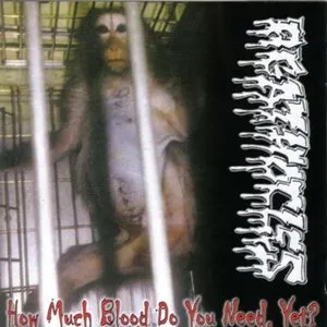 Pochette de Stop the Abuse! / How Much Blood Do You Need, Yet? de Agathocles